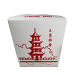 26OZ FOOD PAIL, PAGODA,   MICROWAVEABLE, (450/CS)