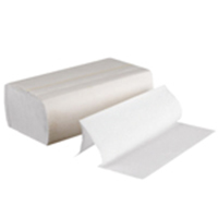 MULTIFOLD WHITE TOWEL,  (4000/CS)