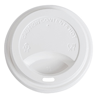 08OZ WHITE LID, (1000/CS)