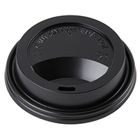 12-20OZ BLACK COFFEE LID, (1000/CS)