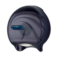 SAN JAMAR SINGLE ROLL TOILET DISPENSER, 9&quot;,