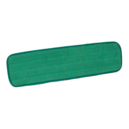 24&quot; MICROFIBER WET MOPPING PAD, GREEN 