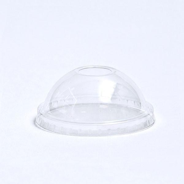 DM-CDL-98, PET CLEAR DOME LID FIT CDC 12-24 OZ CUP, 98MM,