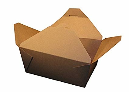 BP4K, KRAFT #4 PAPER FOOD CONTAINER, 160CT