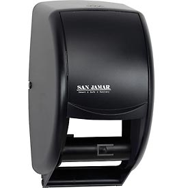 SAN JAMAR TOILET PAPER DISPENSER, BLACK (EA)