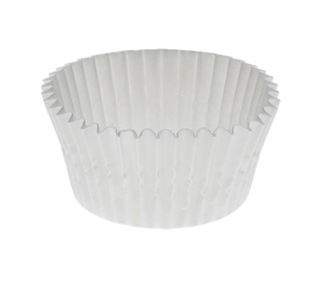 FC125x2938 3&quot; BAKING CUP, 1.25&quot; x 0.84&quot; WHITE, 1000/CS