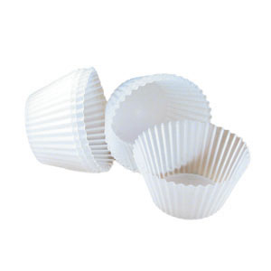 BAKING CUP, 3.5&quot;, WHITE (10000/CS)