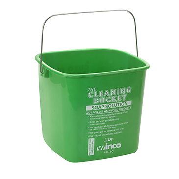 6QT SOAP BUCKET, GREEN