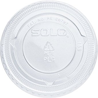 PL4N, LID FOR 3.25, 4 &amp; 5.5OZ PORTION CUP (2500/CS) SOLO