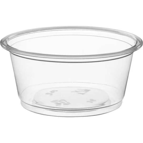 PSC75, 0.75OZ PORTION CUP, CLEAR, 2500/CS, DOMO