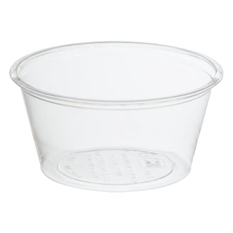 PSC55, 5.5OZ PORTION CUP, CLEAR (2500/CS) DOMO