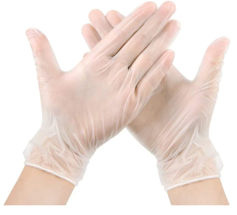 VINYL GLOVE, LARGE, POWDER FREE, 100/BX, 10BX/CS